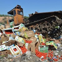 Russia destroying western products
